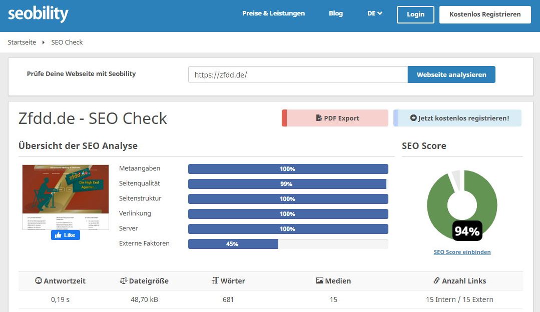SEO Agentur Vergleich